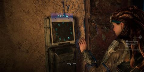 horizon forbidden west what was lost code|horizon forbidden west door codes.